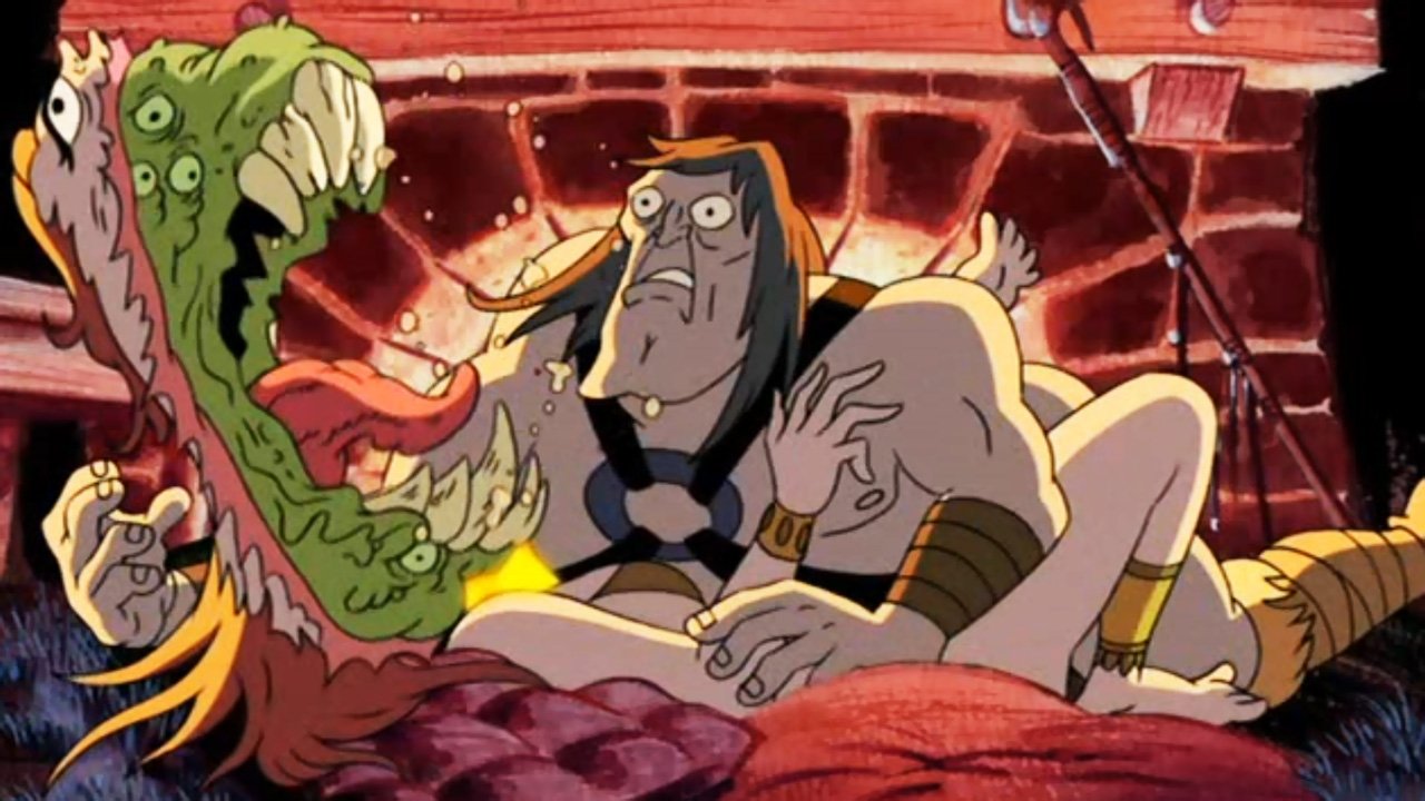 Korgoth i Barbarisë backdrop