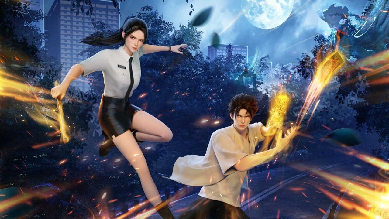 Doktori I Përjetshëm Në Qytetin Modern backdrop