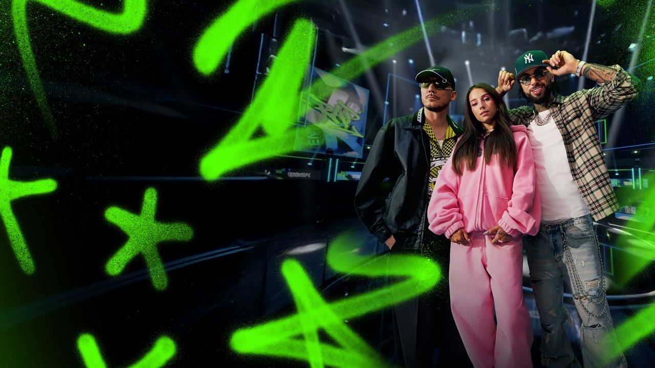 Gjërania e repit backdrop