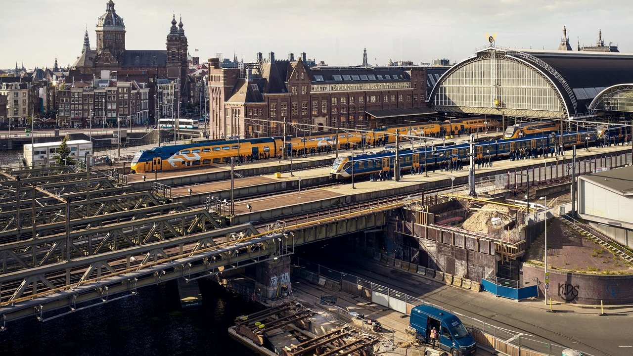 Amsterdam Centraal 24/7 backdrop