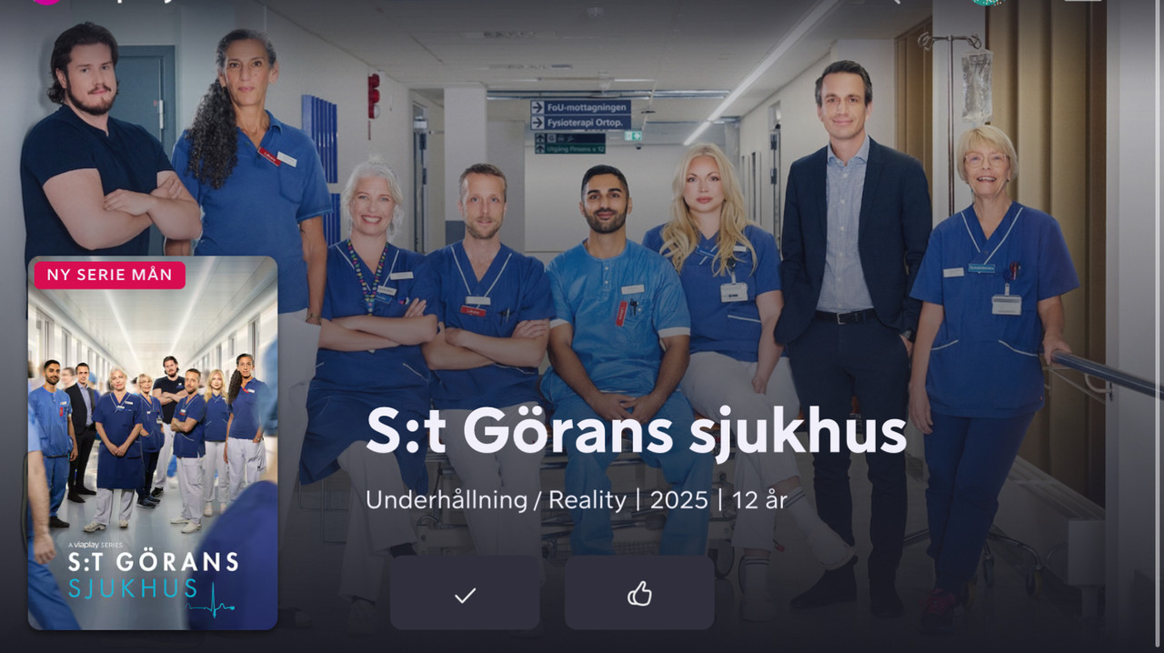 Spitali S:t Göran backdrop