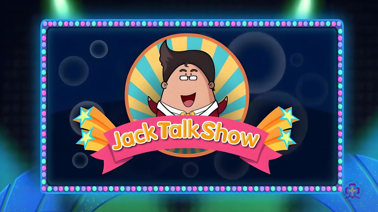 The title 清华附小英语课 can be translated to Albanian as Kursi i Anglishtes në Shkollën e Mesme Tsinghua backdrop