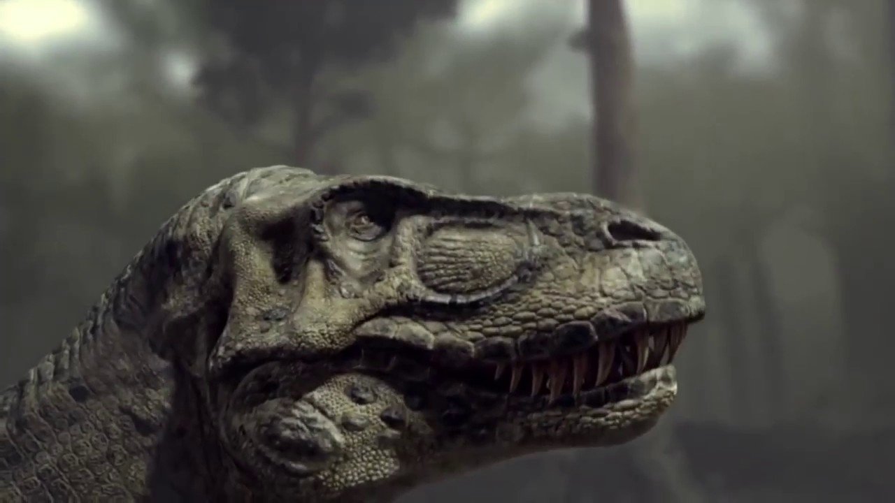 Shpërthimi i Dinosaurs backdrop