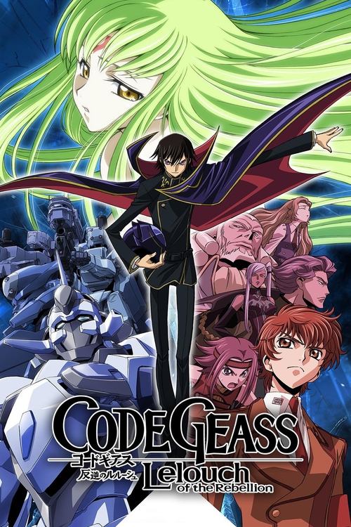 Kodi Geass Lelouch i Rebelionit poster