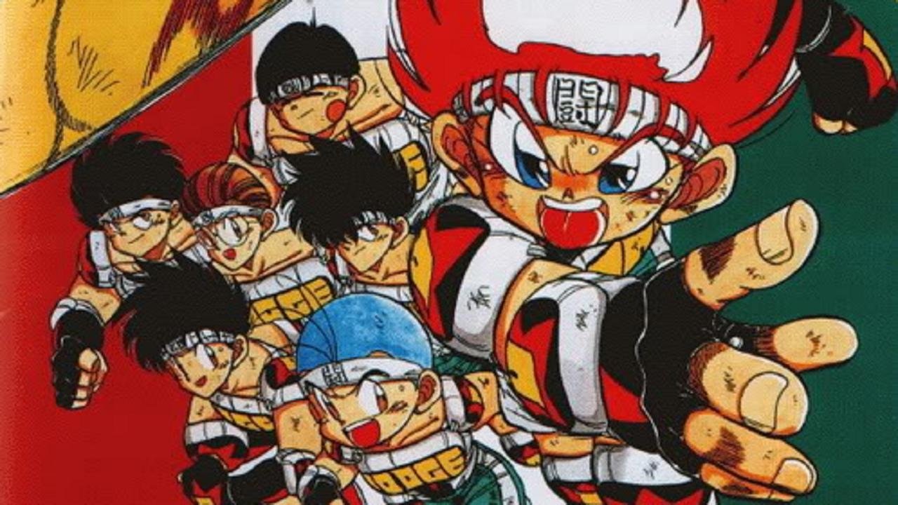 Djali i Rugby-t Flaming: Dodge Danpei backdrop