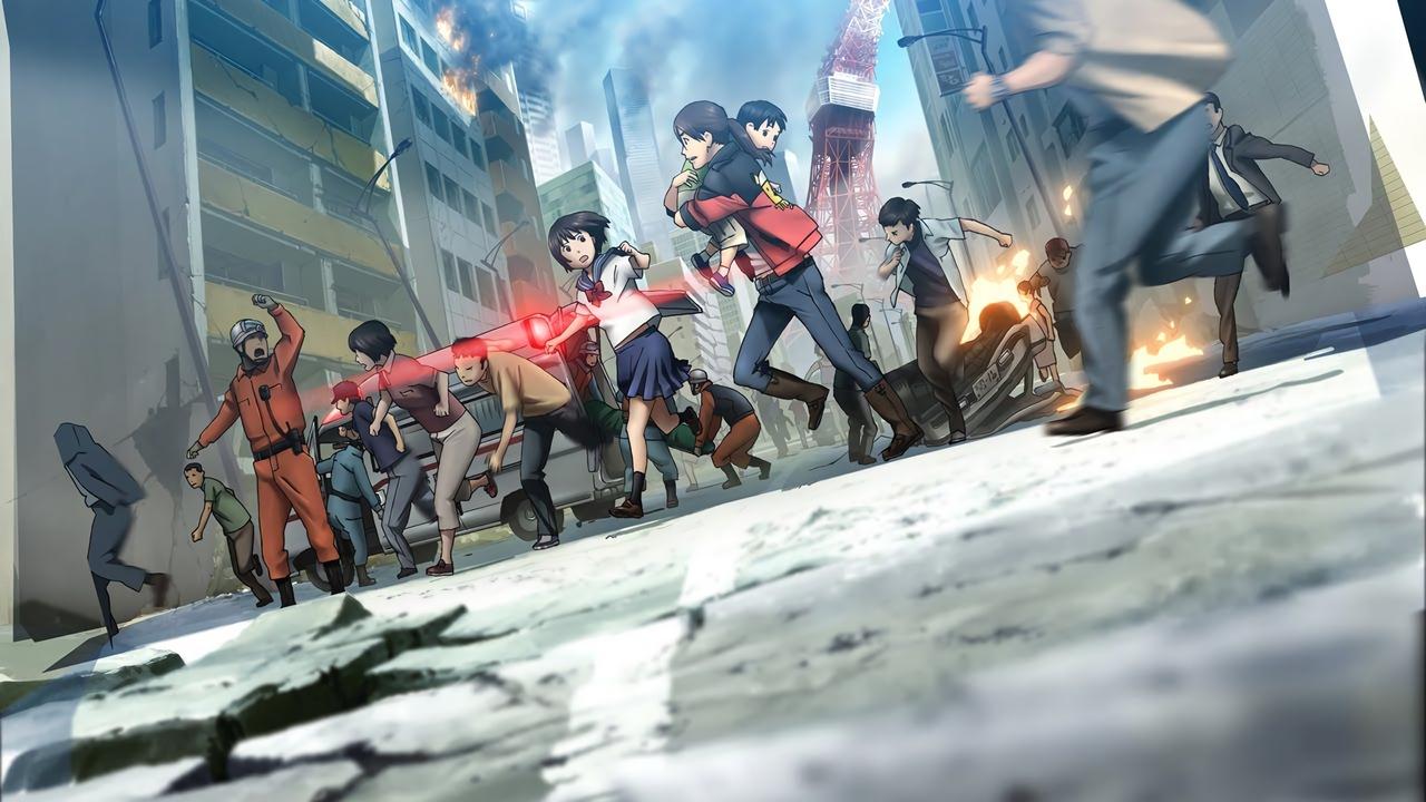 Magnitude 8.0 e Tokios backdrop