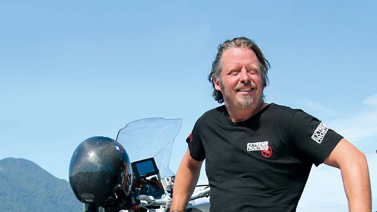 Frontierja Ekstreme e Charley Boorman backdrop