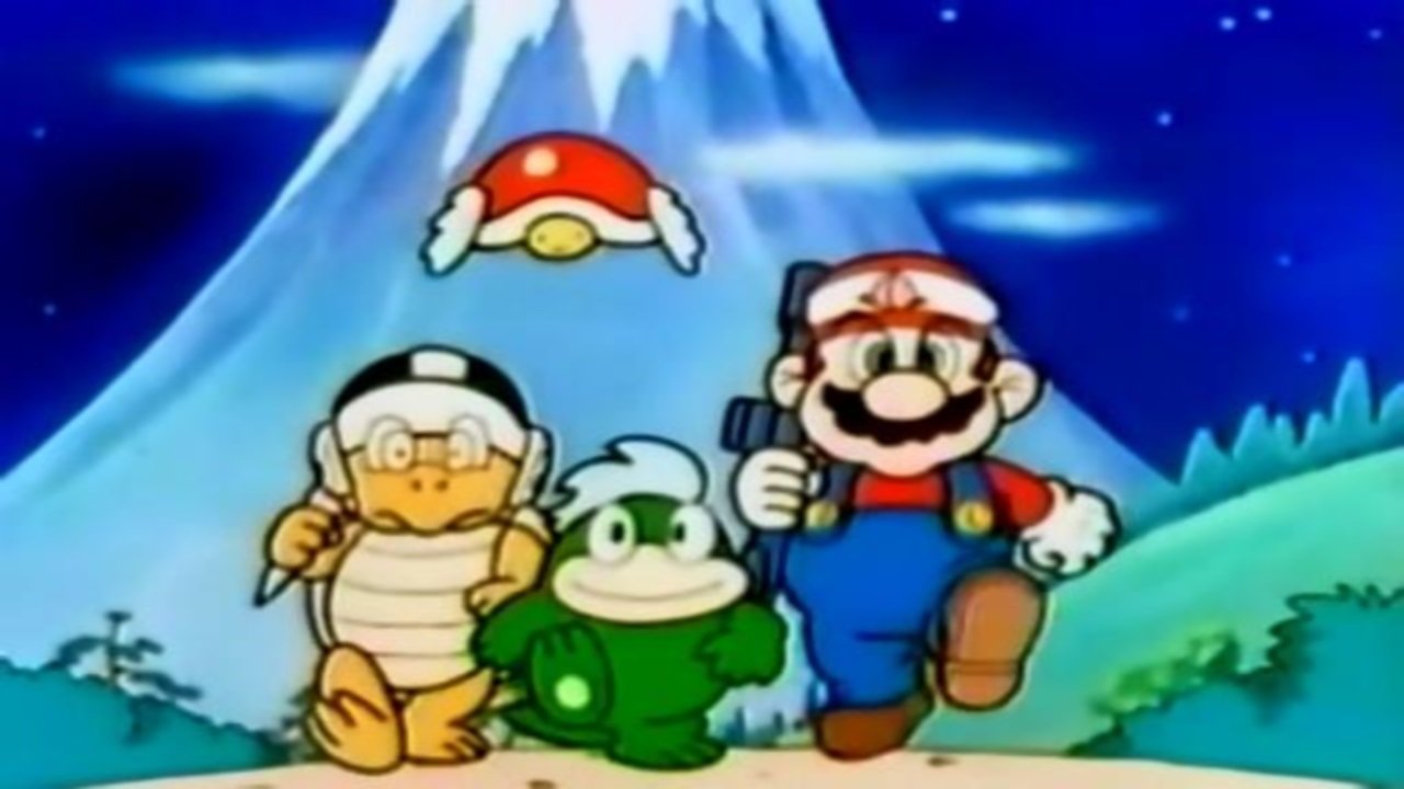 Vëllai Super Mario Seria Anime Amada backdrop