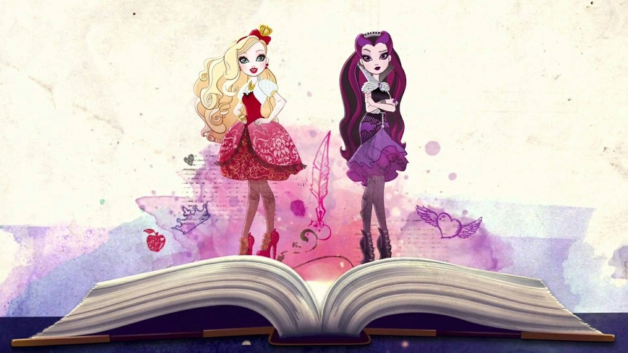 Ever After High translates to "Përjetësisht Pas Shkollës" in Albanian backdrop
