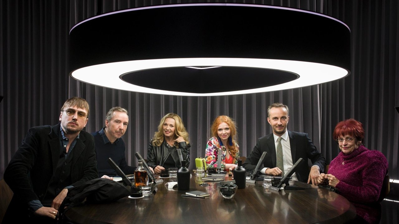 Schulz dhe Böhmermann backdrop