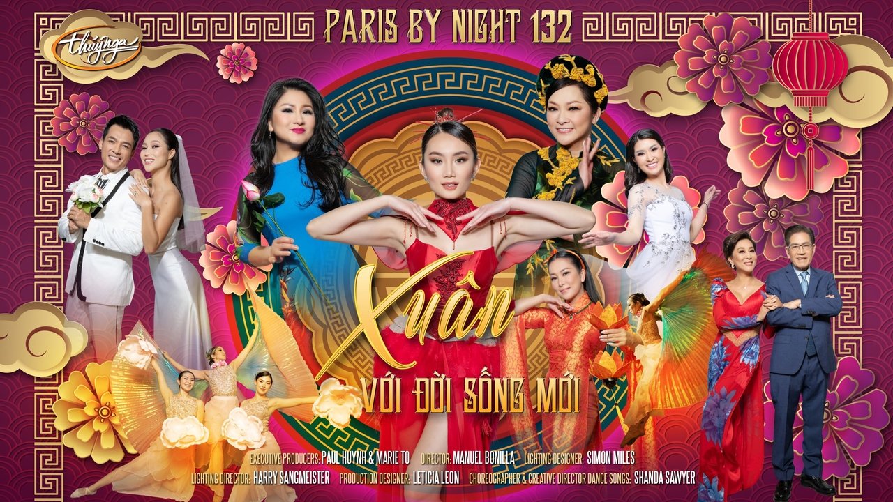 Parisi në Natë backdrop