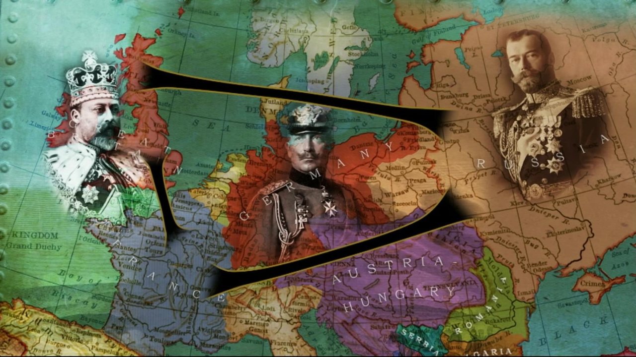 Kuzinjtë Mbretërorë në Luftë backdrop