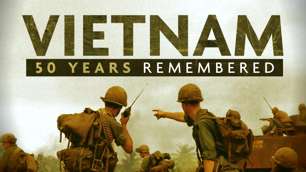Vjetët e 50 të Vietnamit backdrop