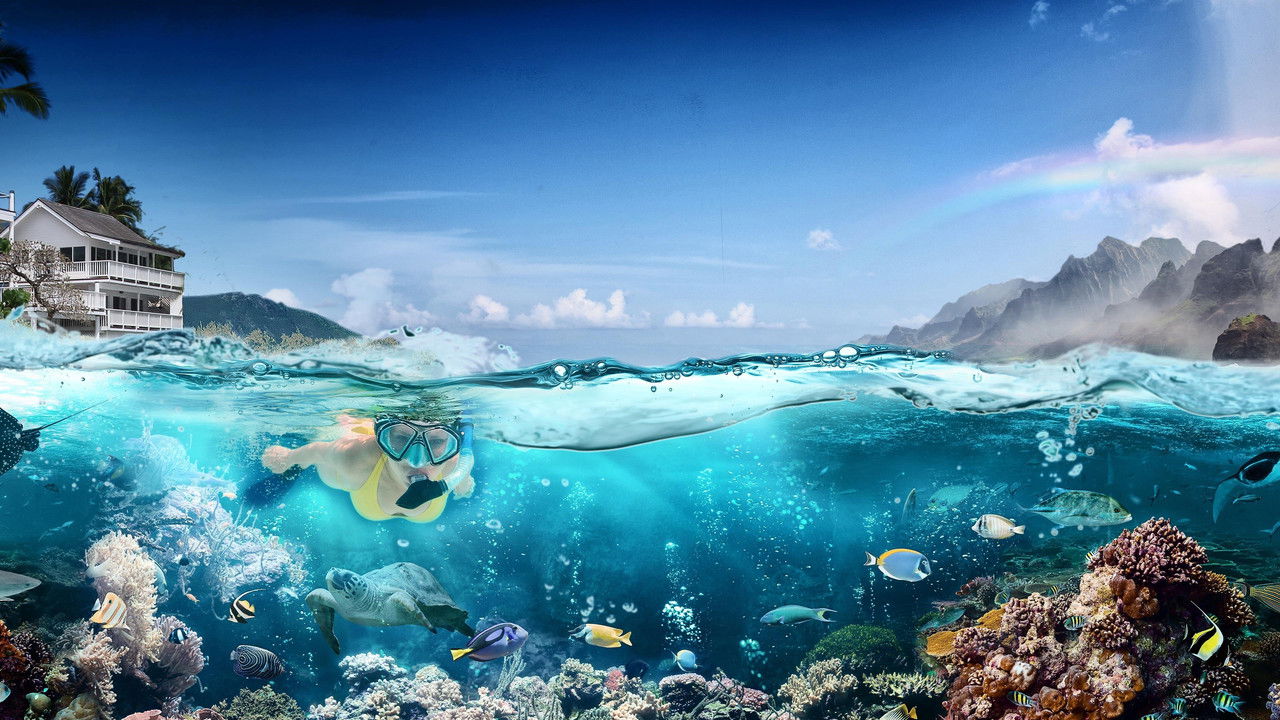 Jeta në Hawaii backdrop