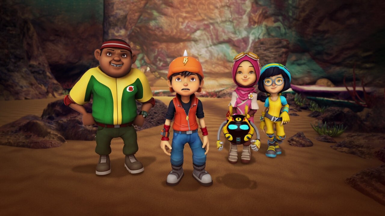 BoBoiBoy Galaksia backdrop