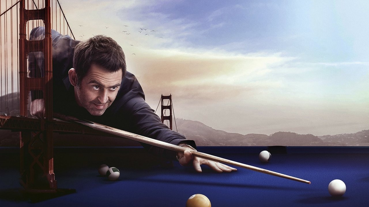 Hustle Amerikan i Ronnie O'Sullivan backdrop