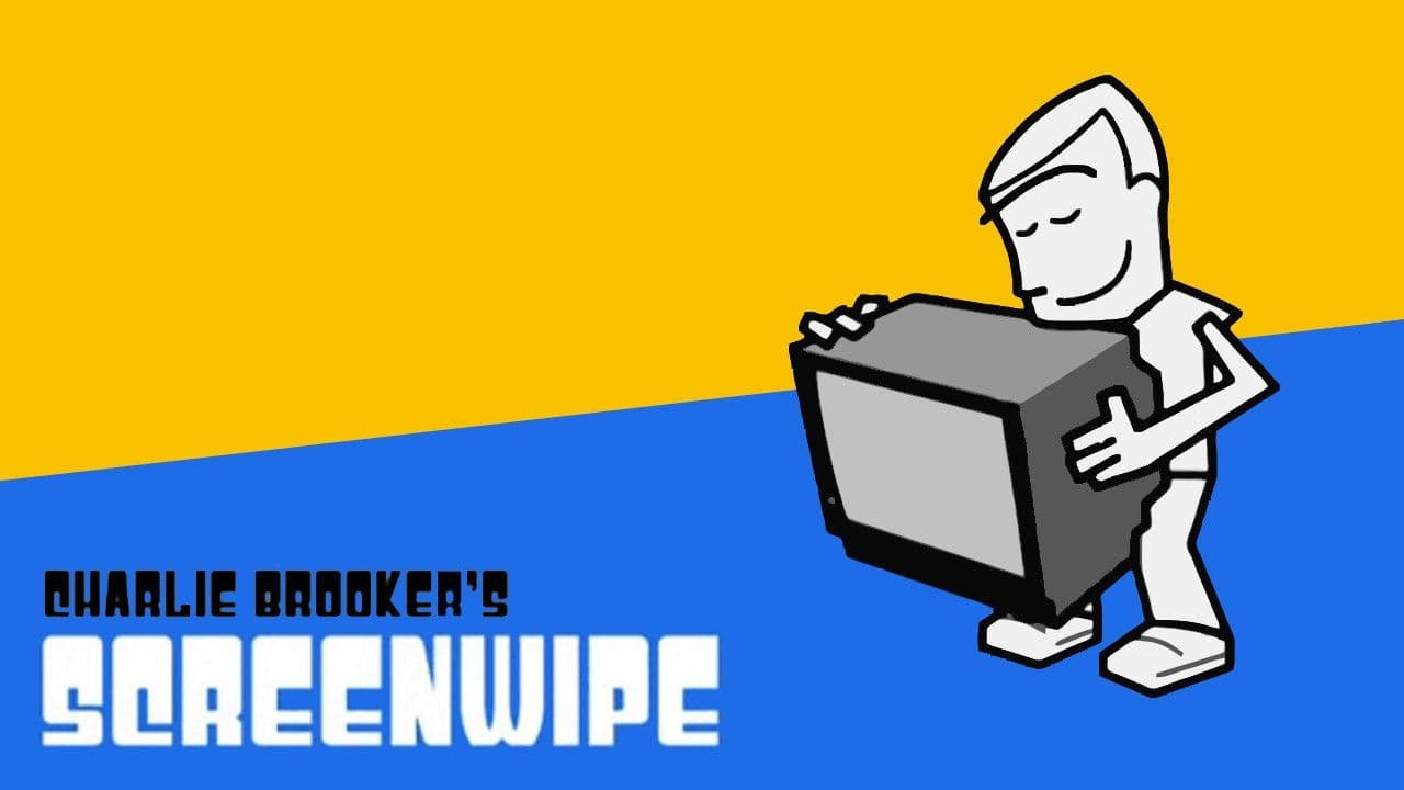 Screenwipe i Charlie Brookerit backdrop