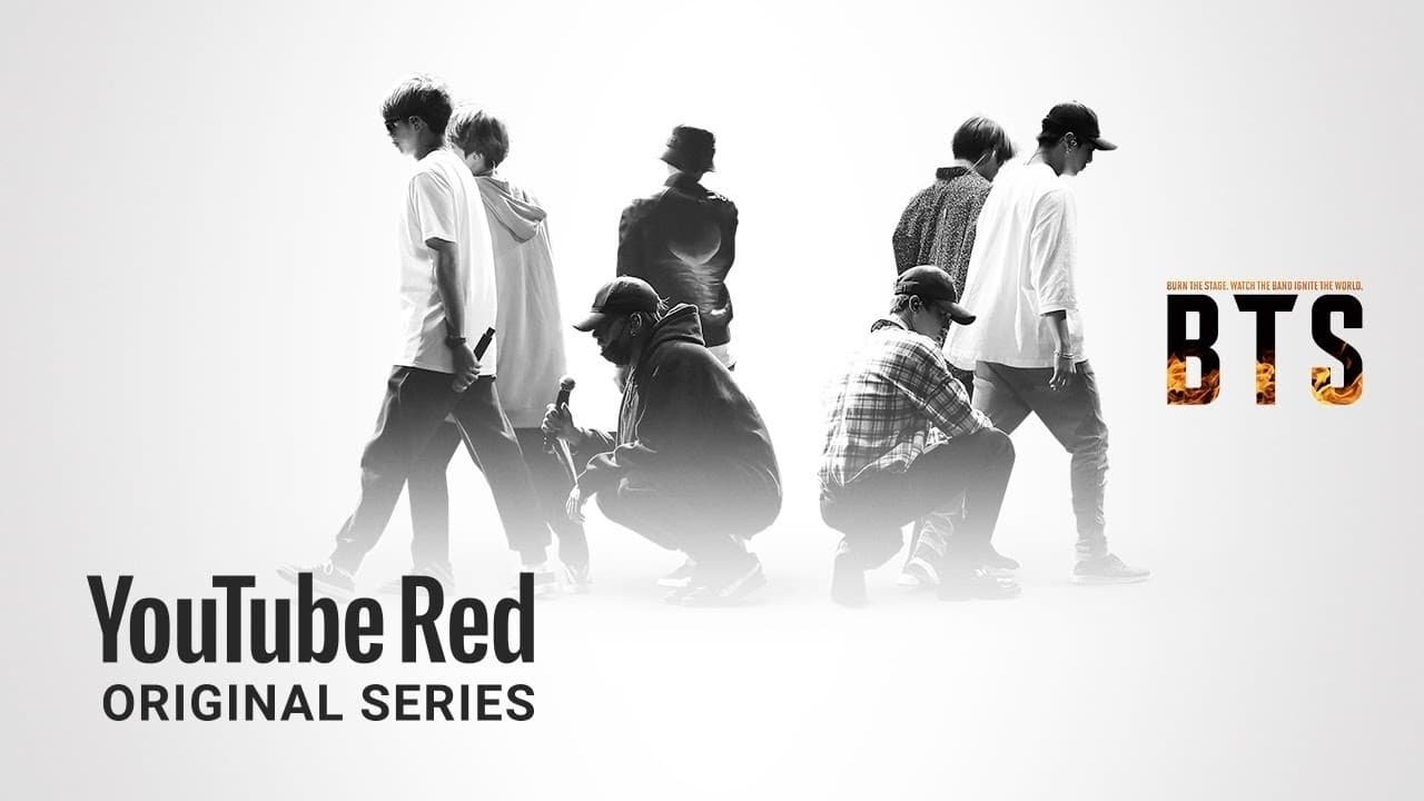 BTS Shkrifto Në Skenë backdrop