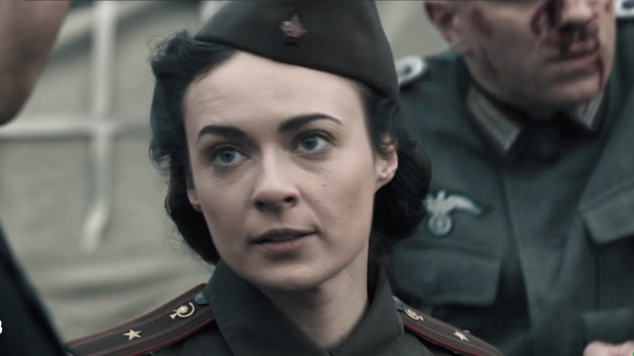 Një në fushë luftëtar backdrop