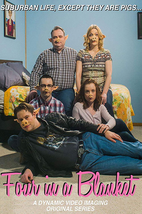 Katër në një batanije poster