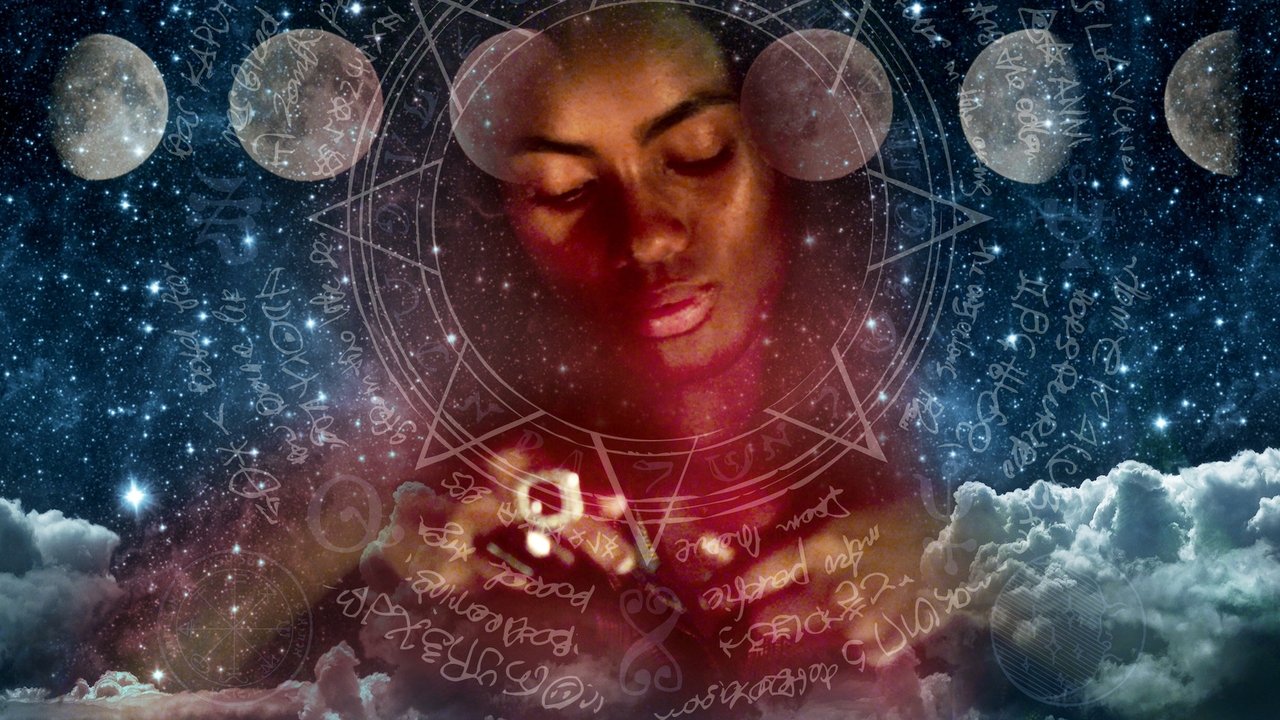 Gjithmonë një magjistare backdrop