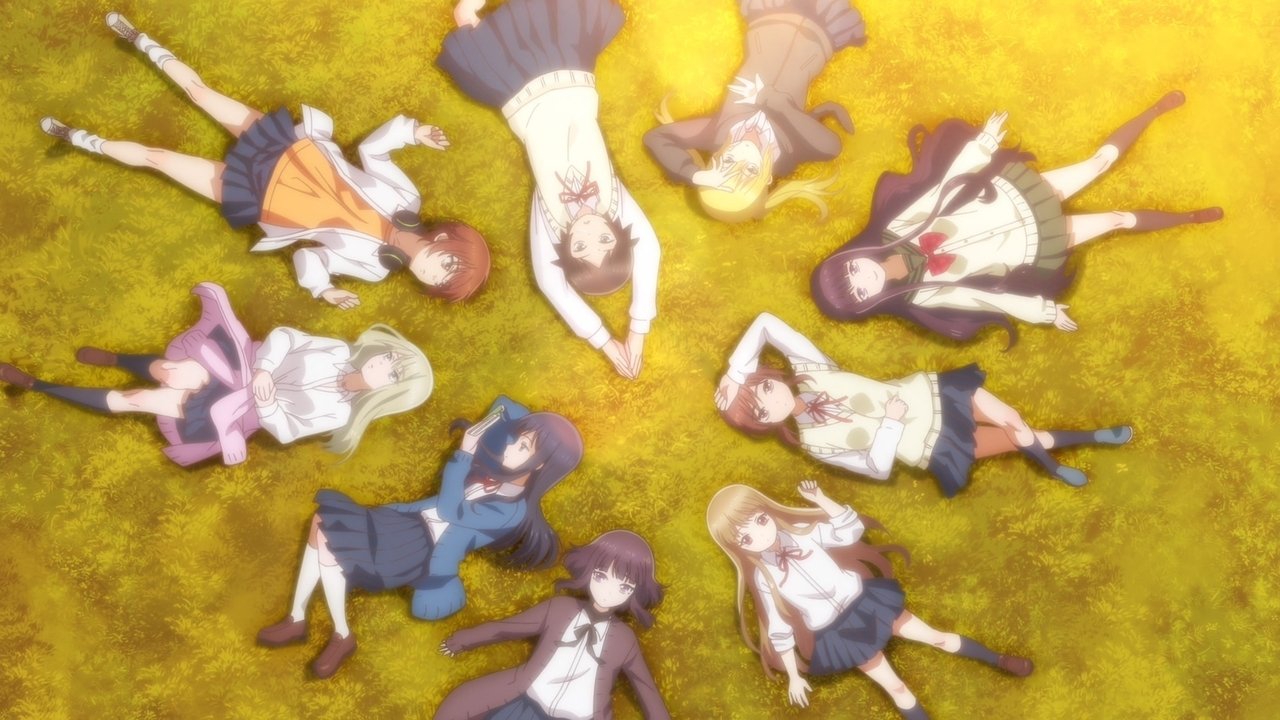 Ditët e shpenzuara të vajzave të shkollës së mesme backdrop