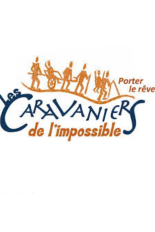 Les caravaniers de l'impossible can be translated to Albanian as Karvanierët e Pamundur poster