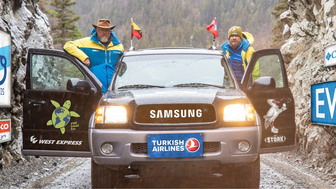 Udhëtimet e Starkaus dhe Radzevičiaus backdrop