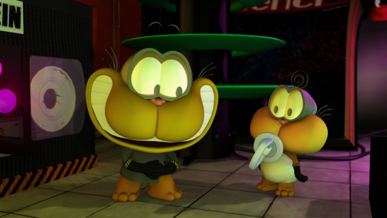 Gaturro në 3D backdrop