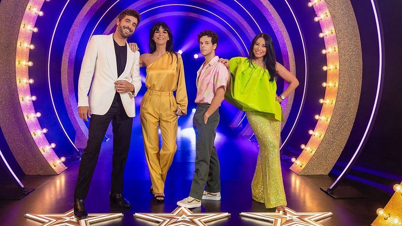 Vic and Bob's Big Night Out backdrop