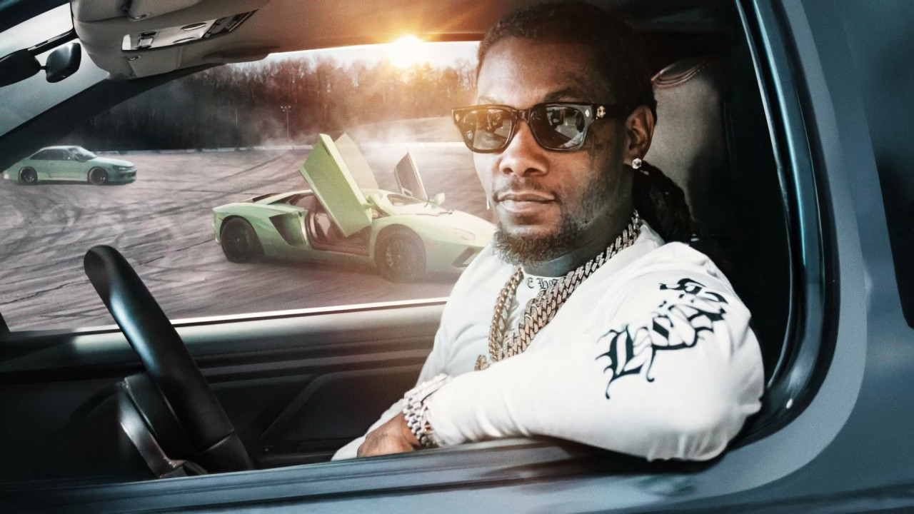 Skrrt with Offset backdrop